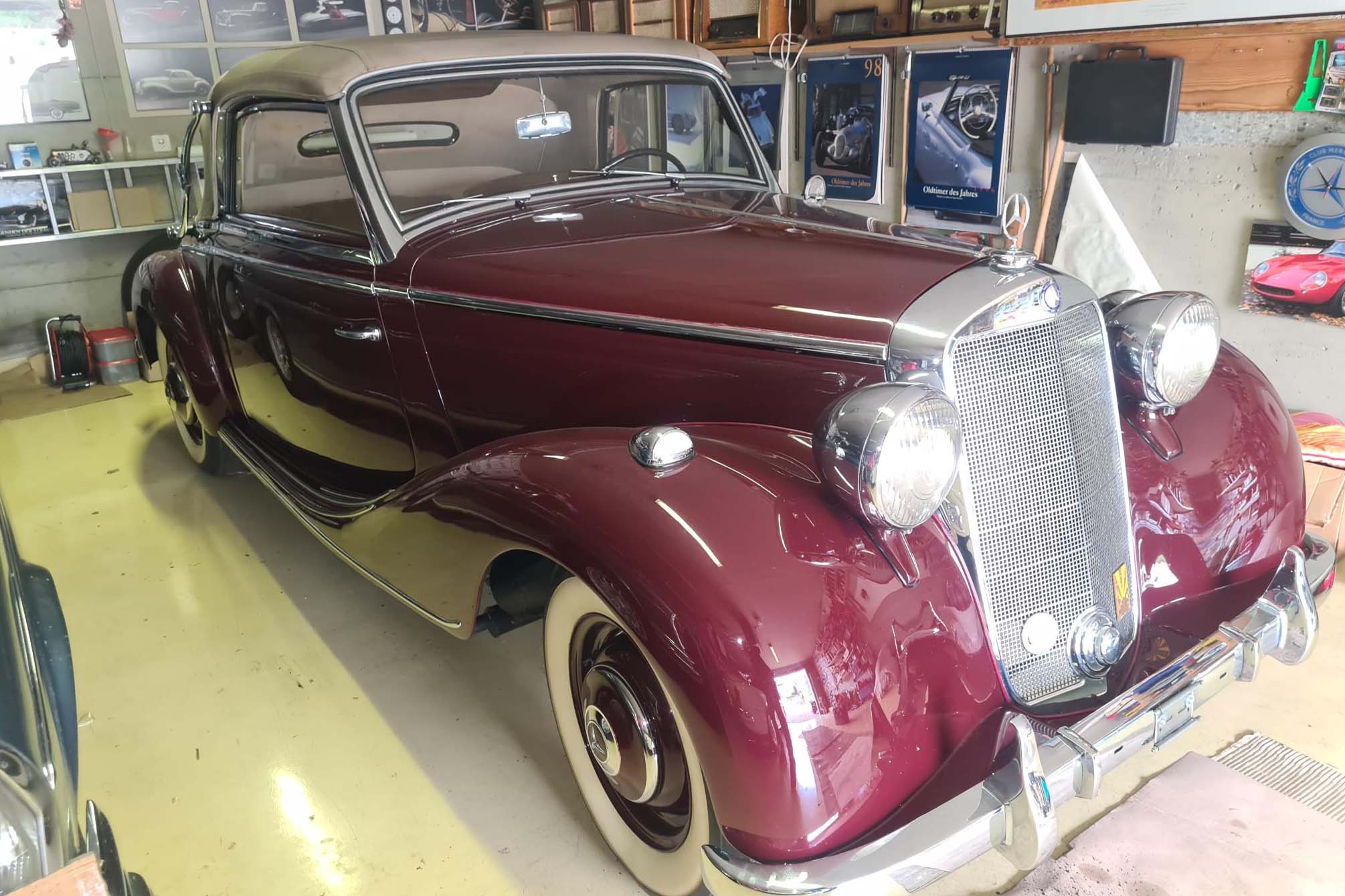 Mercedes 170S cabriolet A 1949 Photo 100